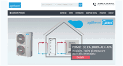 Desktop Screenshot of agt-termo.ro