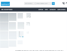 Tablet Screenshot of agt-termo.ro